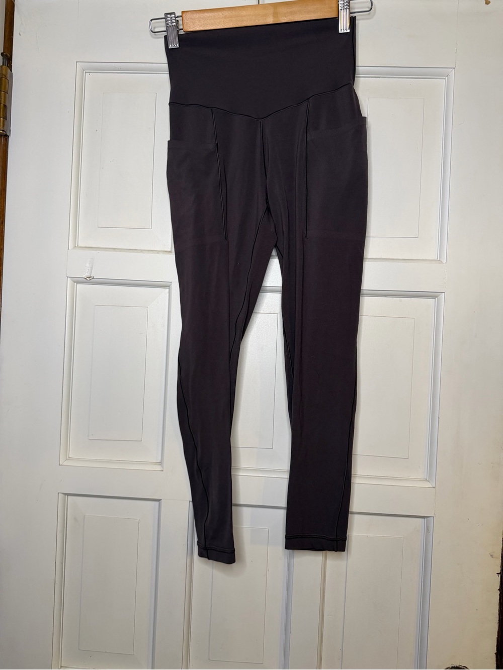 aerie High-Rise Side Pocket Leggings - Dark brown